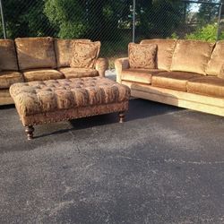 Sofa Set with Ottoman 