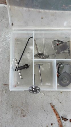 Rotary Tool Cutting Wheel Kit - Diamond Discs & Mini Saw Blades (Dremel)