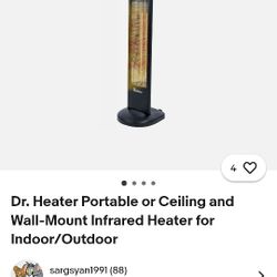 Dr. Heater Portable Or Ceiling New 
