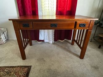 Wood desk