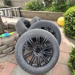 20" Rims 6 Lug Universal 