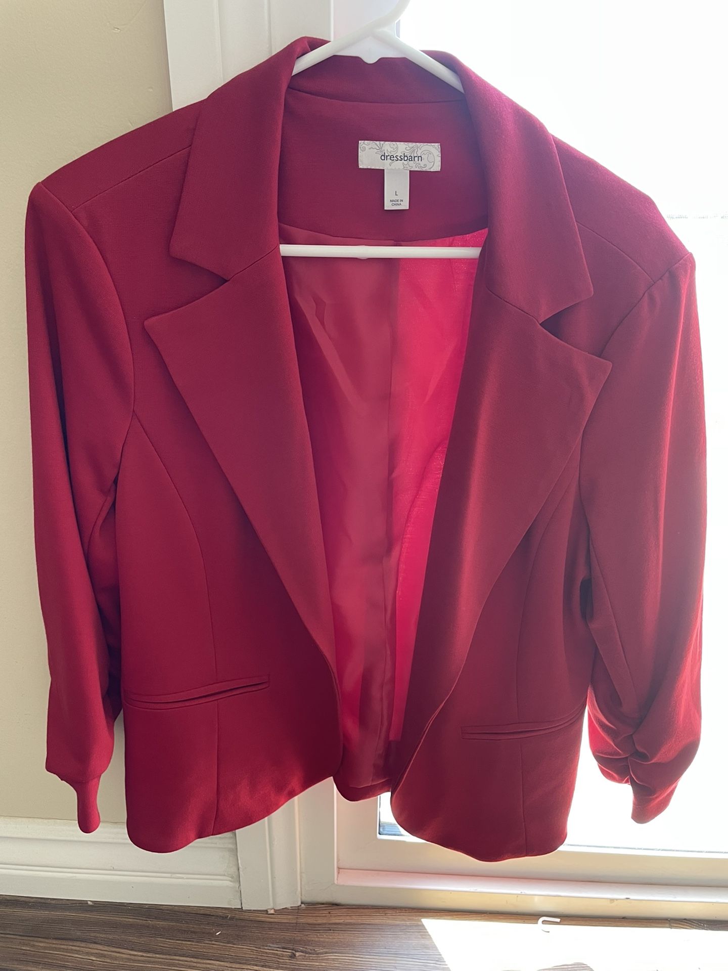 Dress Barn Red Blazer