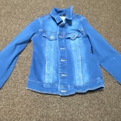Girls Jean Jacket  Size Medium 8 