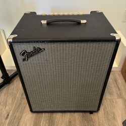 Fender Rumble 500 V3 Bass Combo Amp w/ Extras