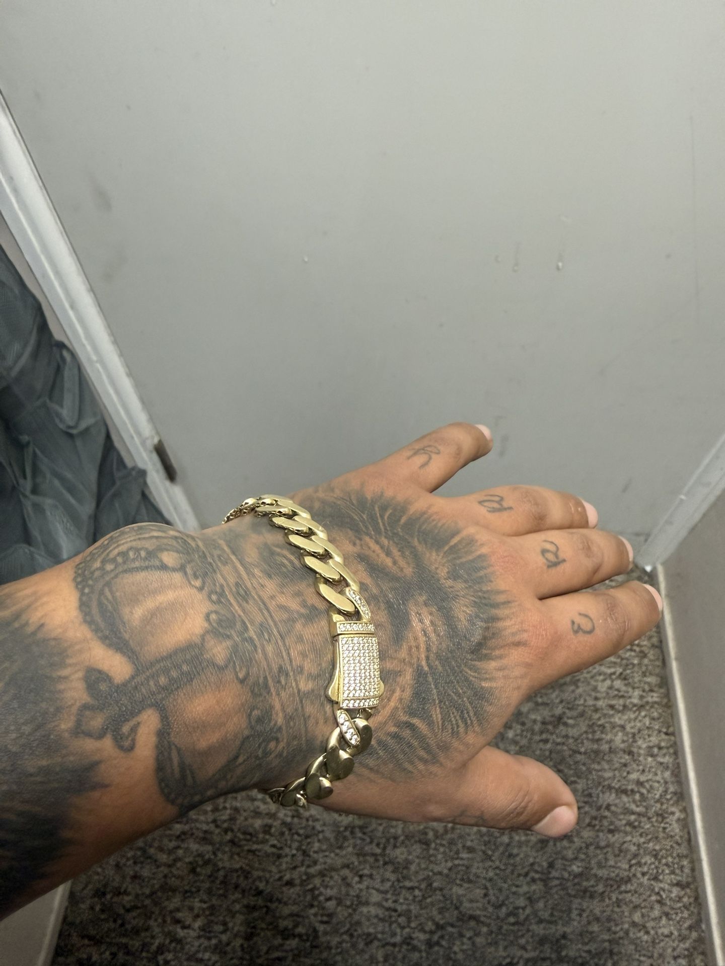 Authentic Gold 14k Pendant Bracelet Necklace