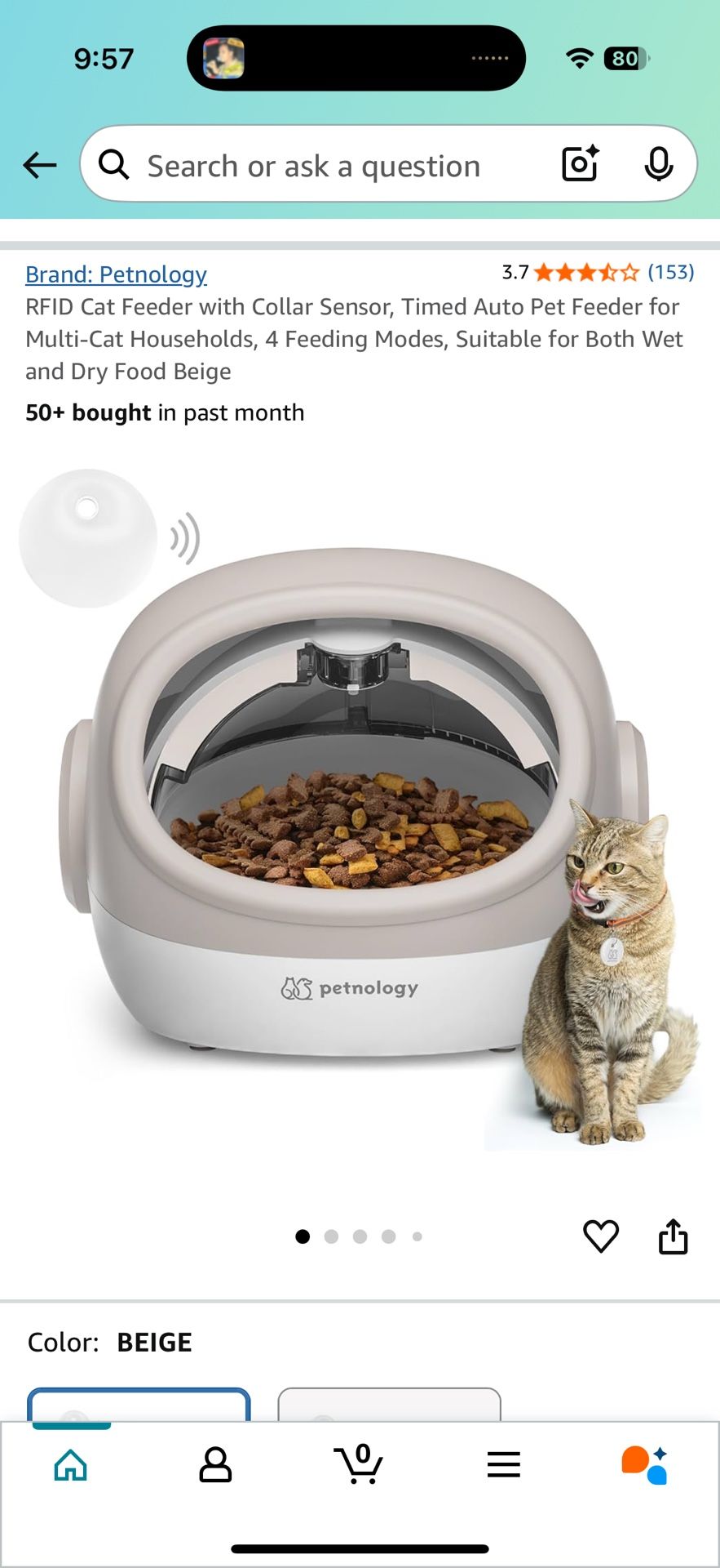 Pet Food Dispenser With Microchip/rfid