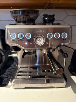 Breville Barista Express Espresso Machine – Excellent Condition – Built-In Grinder