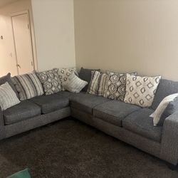 Gray Sectional Couch