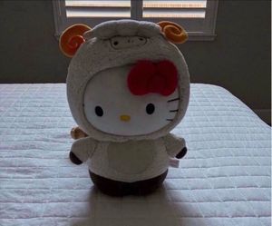 13 INCH HELLO KITTY YEAR OF THE SHEEP INTERACTIVE PLUSH