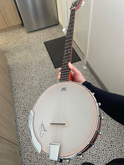 Autographed Steve Martin Banjo with paperwork