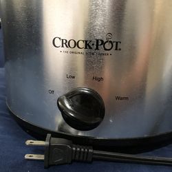 Crock-Pot The Original Slow Cooker, 5-Quart, Stainless Steel (SCR500-SP) 