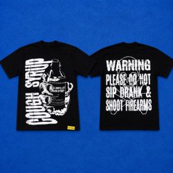 Cough syrup tee