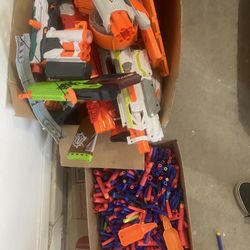 Two Boxes Of Nerf Guns! 