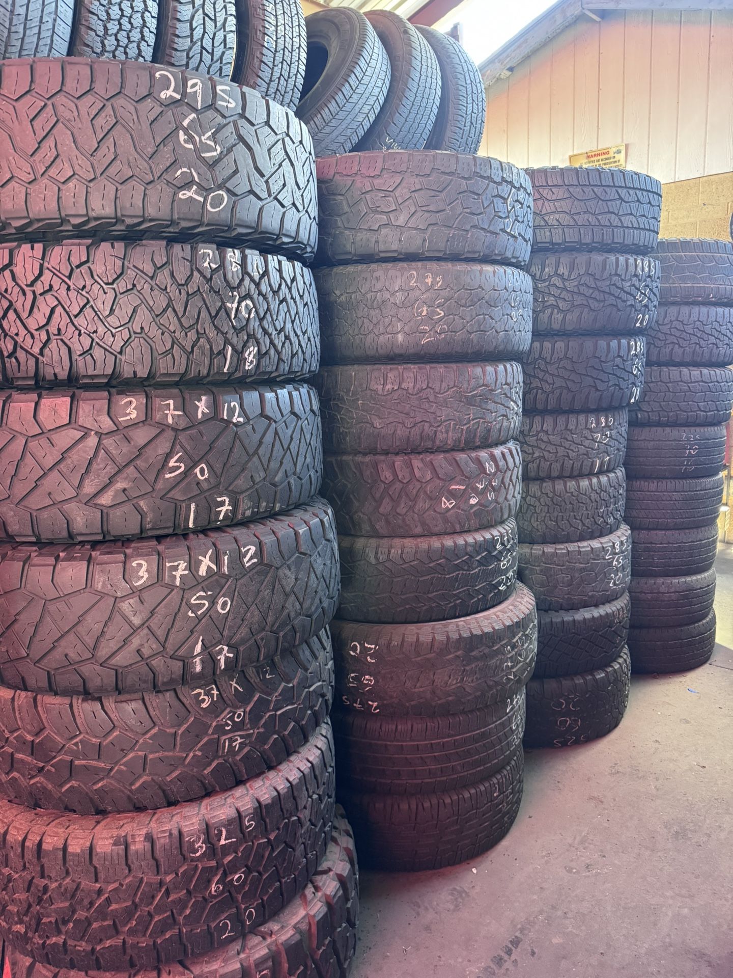 Llantas usadas de troca