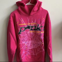 Spider Hoodie Pink