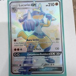 Lucario GX - Hidden Fates: Shiny Vault (HIF:SV)
