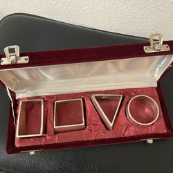 Velvet Box Geometric Cut Outs
