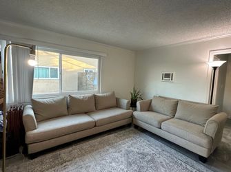 Rachel Omega Mist Sofa Set