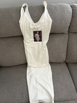 NAKED WARDROBE DRESS! Off White Color Size Small