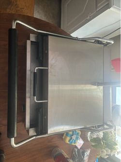 Winco single panini grill commercial countertop model  #EPG-1C