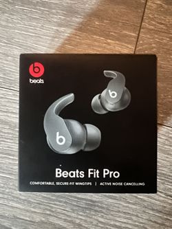 Beats Fit Pro - Noise Cancelling Wireless Earbuds - Apple & Android Compatible - Sage Gray