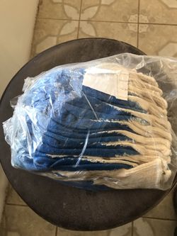 Latex Coated Gloves - bag like 15 pairs ( large size )