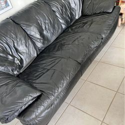 Leather Sofa , Price Including Delivery 