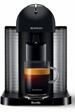 Nespresso Vertuo Coffee and Espresso Maker by Breville, Matte Black