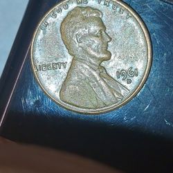 1961 D Mint Penny