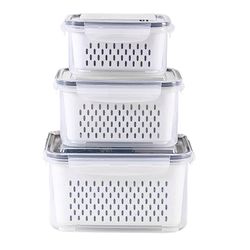 3 Piece Storage Container Set