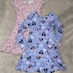 Set of Minnie Mouse Dresses (sz 7)