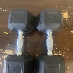 Dumbells 2x 35lbs