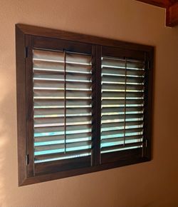 Interior Wood Shutters- Custom, Plantation, Professional Installation, Licensed Company, Window Treatments & Coverings, Persianas De Madera, Espanol