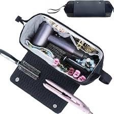2IN1 Hair Tools Travel Bag with Heat Resistant Mat