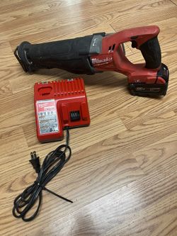 For Sale: Milwaukee M18 FUEL SAWZALL Reciprocating Saw Kit w/ 5.0Ah Battery & Charger