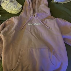Glossier Pink Hoodie 