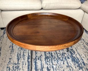 Wayfair Round Wood Coffee Table