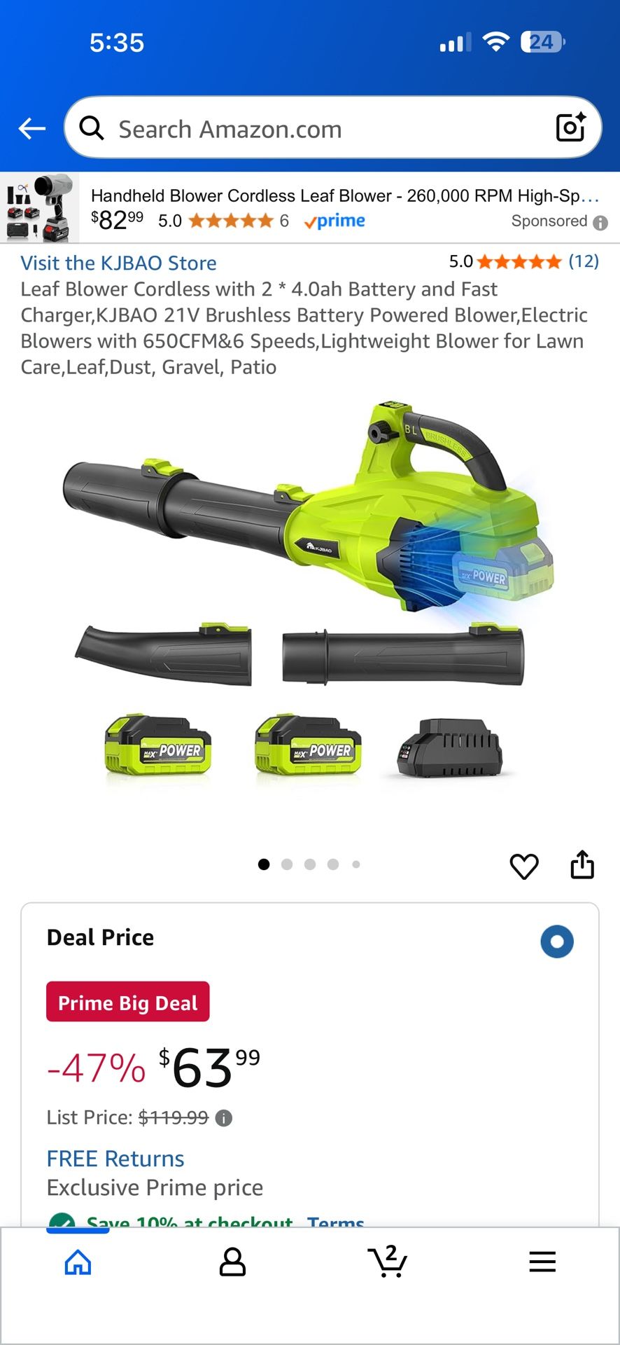 Leaf Blower