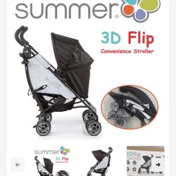 summer 3d flip convenience stroller