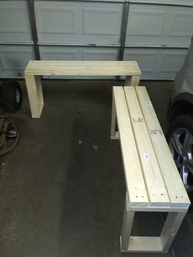 2 Benches 1 For 50 Are 2 For 100