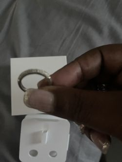 14 K Diamond Wedding Band