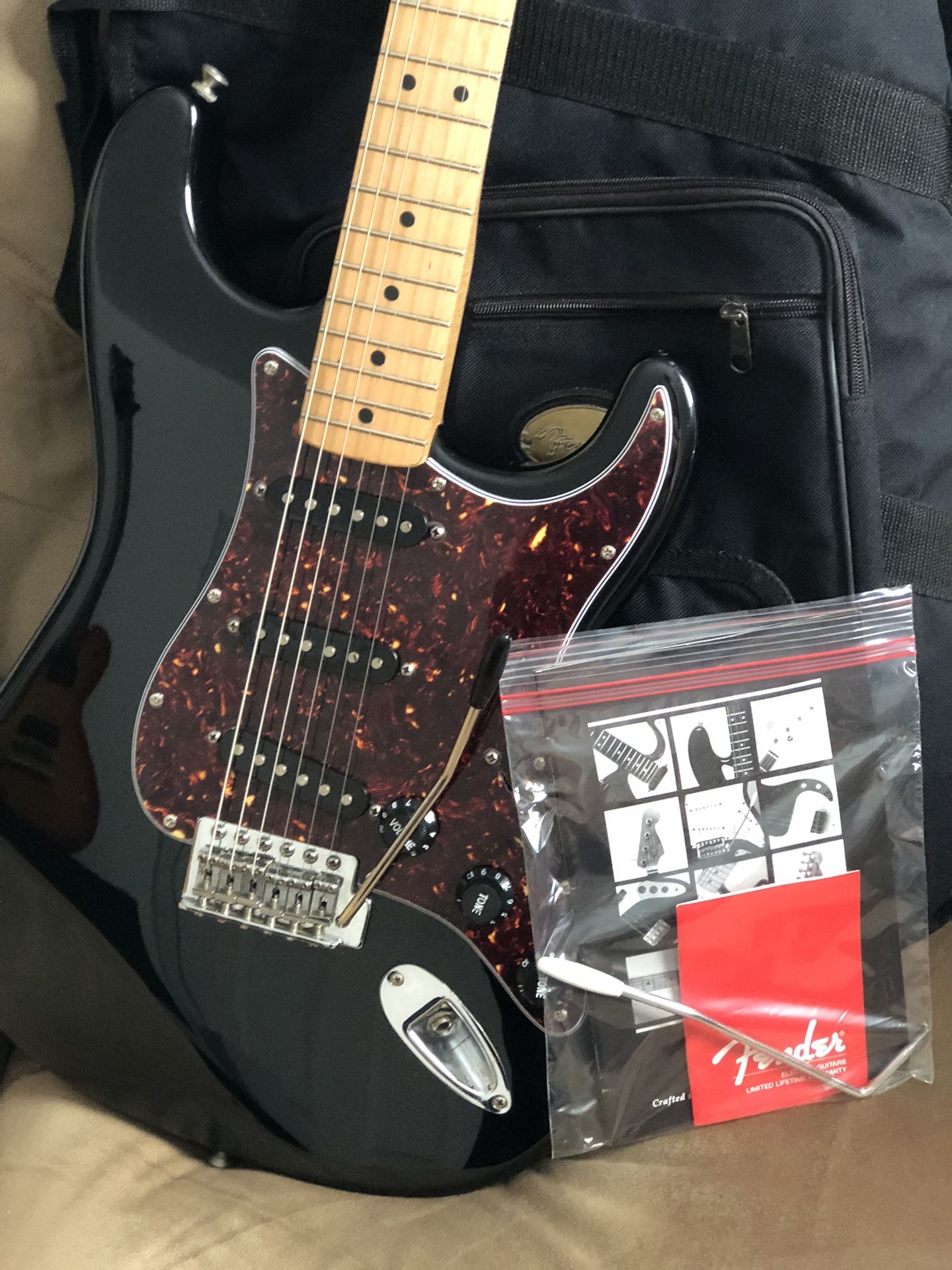 Fender Stratocaster with  Original Gig Bag