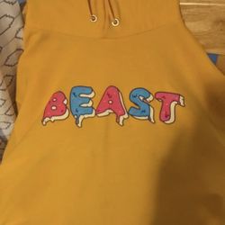 Mr Beast Yellow Hoodie 