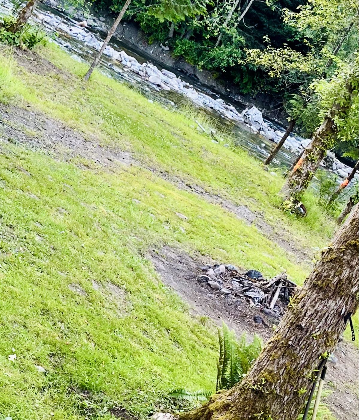 2.5 Acres Private River Front Property ( Full Hook-ups)