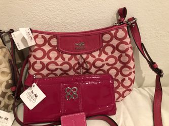 Brand new w tags Coach pink purse