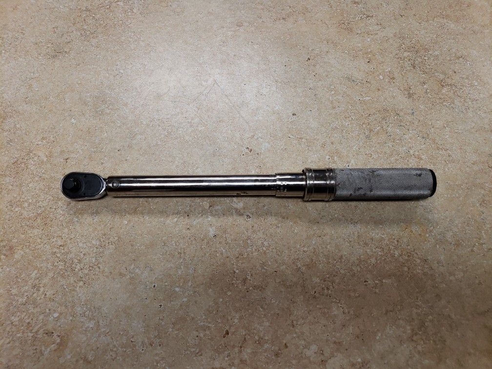Snap On 3/8" Drive Adjustable Torque Wrench QD2R100