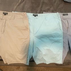 Men’s Express Shorts – 3 Pair Bundle Size 38