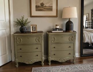 Bebe Fine Furniture Solid Wood Nightstands