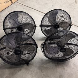 20 inch-3 speed, high velocity-FAN