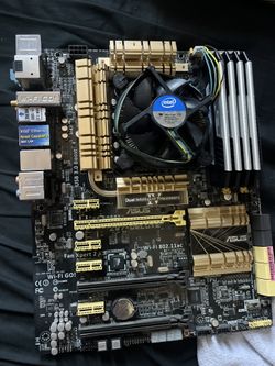 ASUS Z87 PRO DDR3 1600 LGA 1156 Motherboard PC Gaming 32gb ram